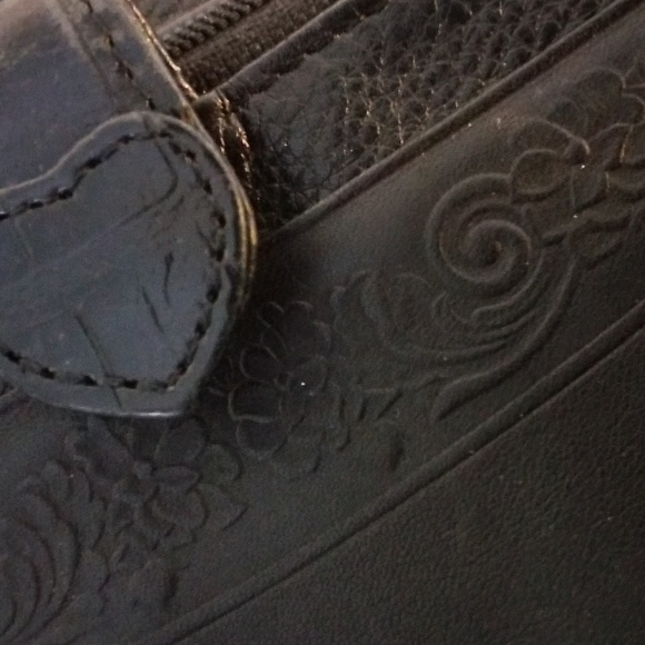 Brighton Mark Lifey Vintage Leather Organize purse - Picture 6 of 8